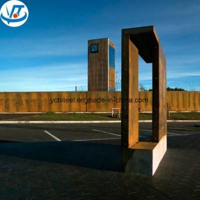 Hot Rolled Building Decorate Corten a Steel Plate with Cutting Services