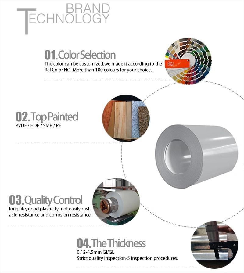 Wooden Pattern Color Coated (Pre-painted) Galvanized Steel Sheet Coils