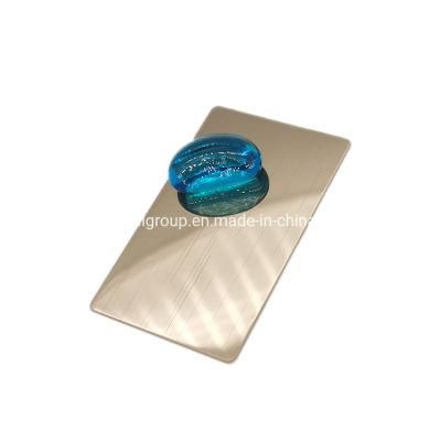 Best Standard Manufacturer JIS AISI ASTM DIN 1.4mm 1.5mm 1000mm 1100mm 1200mm Wood Acero Inoxidable Stainless Steel Sheet for Cabinet