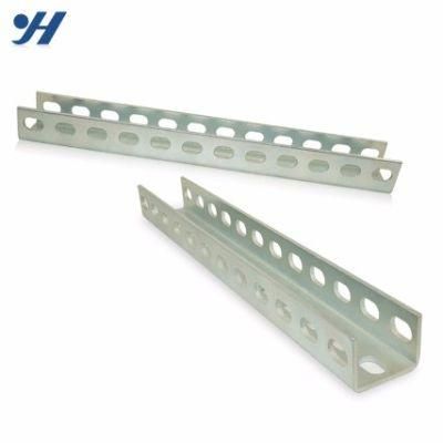 Cold Bending Steel Structure Hanging Double Unistrut Channel, Outdoor U Channel Steel