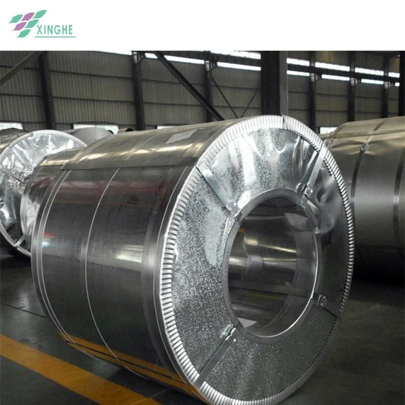 China 30-275G/M2 Hot Dipped Zinc Coating Galvanized Steel Coil
