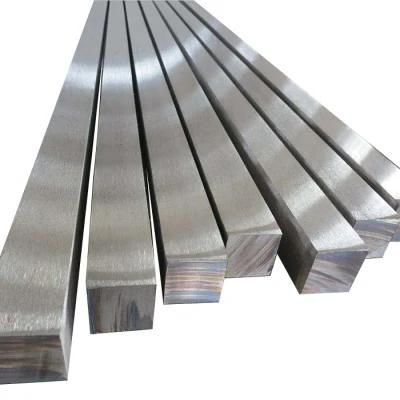 AISI 304 Square Stainless Steel Rod ASME304 SS304 SUS304/304L En1.4301 Stainless Steel Square Rod Bar Supplier