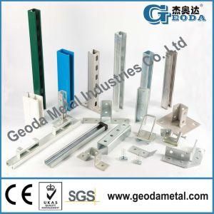Pipe Support System Hot Dipped Galvanized Steel Strut Channel/Unistrut Channel