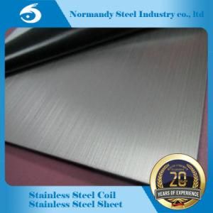 201 Hl Finish Stainless Steel Sheet for Kitchenware Decoration and Construction