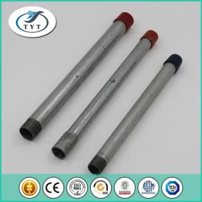 25.4mm China Supplier Electrical Wire Conduit Hot Galvanized Steel Pipe