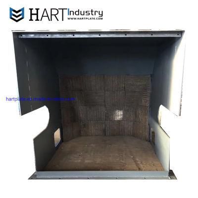 Coal Hopper Abrasion Resistant Overlay Plate for Coal Chutes