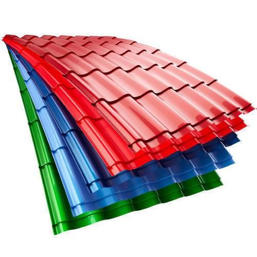 Color Coated Galvanized PPGI White Wave Metal Steel Roofing Iron Sheets
