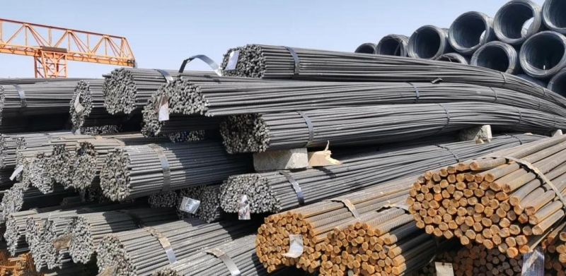 Hot Rolled HRB500 Iron Curtain Rod /Steel Rebar in Bundles 8mm 10mm 12mm