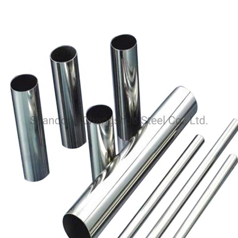 Wholesale Manufacturer 201 304 316 Polished Round Stainless Steel Pipe