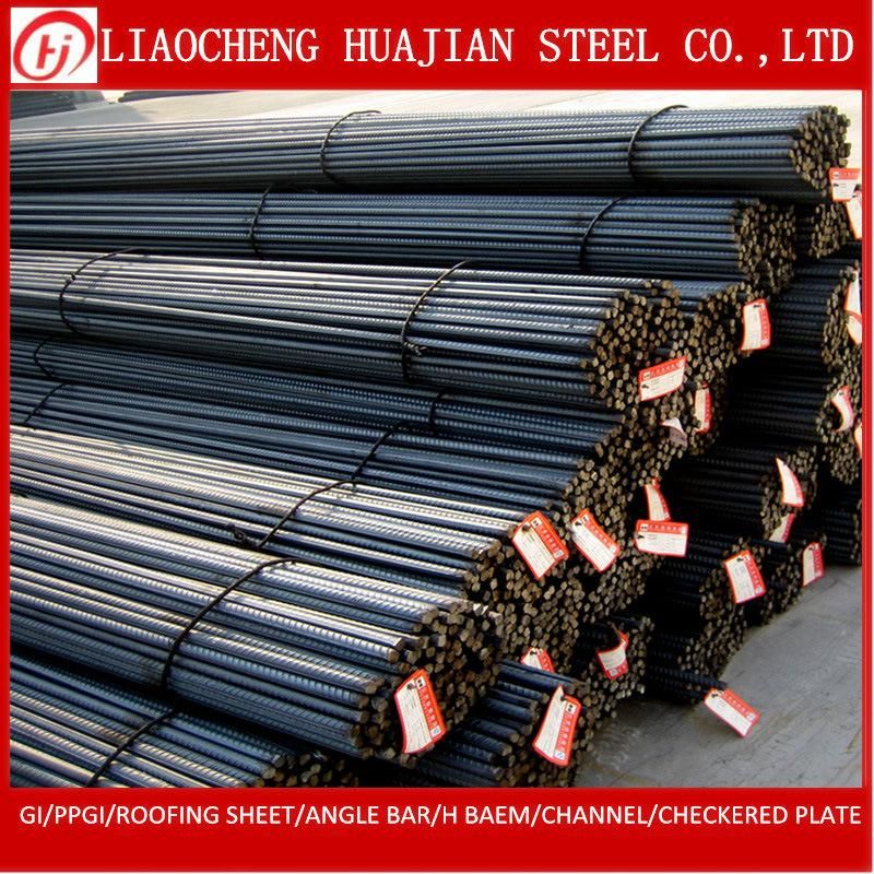 GB Standard 20mm Deformed Steel Rebar in Warehouse