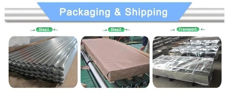 Coloured Corrugated Roofing Sheet Color Steel Green/Red/White/Blue Prepainted Corrugated Sheet Price
