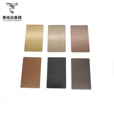 High-Standard Cold Rolled AISI 316 A240 A480 A554 A276 No. 1 2b Ba No. 4 8K Super Mirrior Hairline Hl Color Stainless Steel Sheet