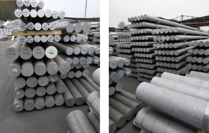 Large Stock Building Material 7075 Aluminum Round Bar