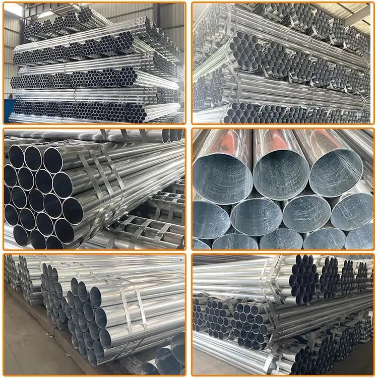 Q235 Mild Carbon Steel Structural Galvanized Pipe