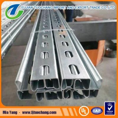 Galvanized Steel C Channel/Strut Channel/Unistrut Channel