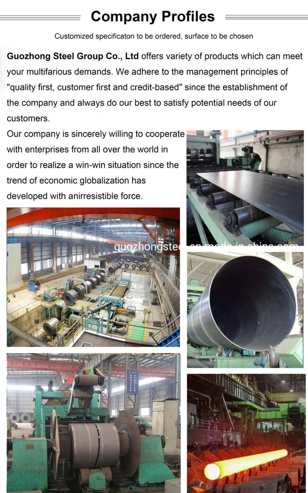 ASTM A53 Ms ERW Welded Carbon Steel Round Pipe