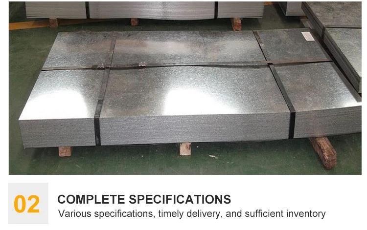 Galvanized Steel 0.18mm-20mm Thick Galvanized Steel Sheet 2mm Thick Hot DIP