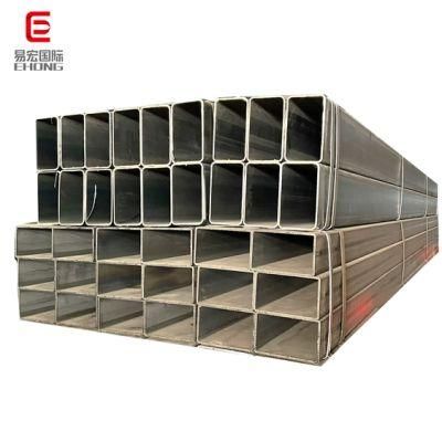 Ms Hollow Section Steel Tube ERW Black Annealed Steel Square Pipe