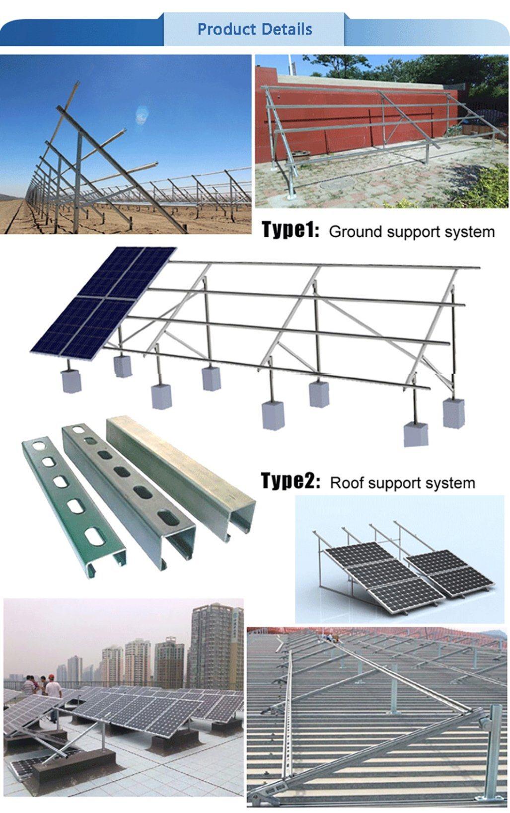 Building Materials Slotted Unistrut C Section Stainless Steel Channel