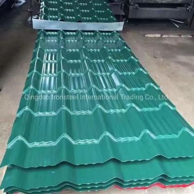 0.3mm CGCC Dx51d PPGI Prepainted Galvanized Steel Roofing Sheet for Construction Material