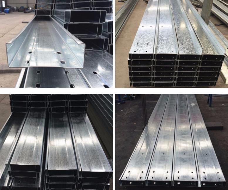 Hot Rolled Steel Purlin Galvanized Steel C Shape Channel Price