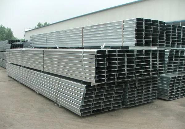 A36 Ss400 S235jr Hot Rolled Galvanized C Z U Purlin Steel Structural Channel with SGS Certificate