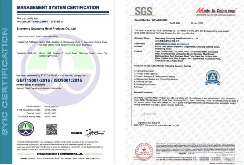 No. 4 304 Stainless Steel Sheet