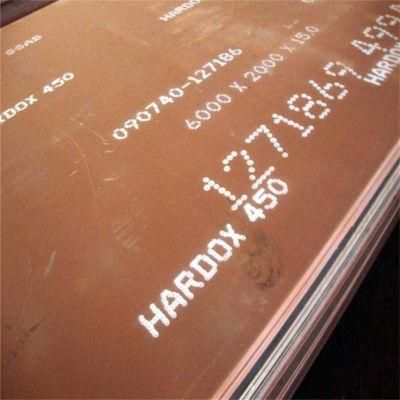 Hot Rolled Hardox400 Hardox450 Hardox500 Wear Resistant Steel Plate