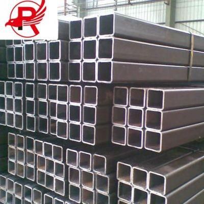 High Quality Promotion 40X40mm 6m Length Black Iron Square Tube Steel Pipe for Construction
