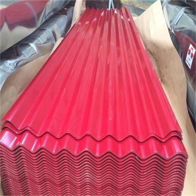 Color Coated Galvanized Steel Sheet Zinc Corrugated Color Coated Metal Roofing Sheets