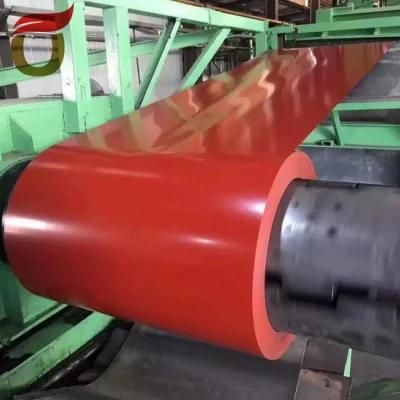 ISO Certification 0.05-3mm Thickness Dx51d PPGI Color Coated Steel Coil