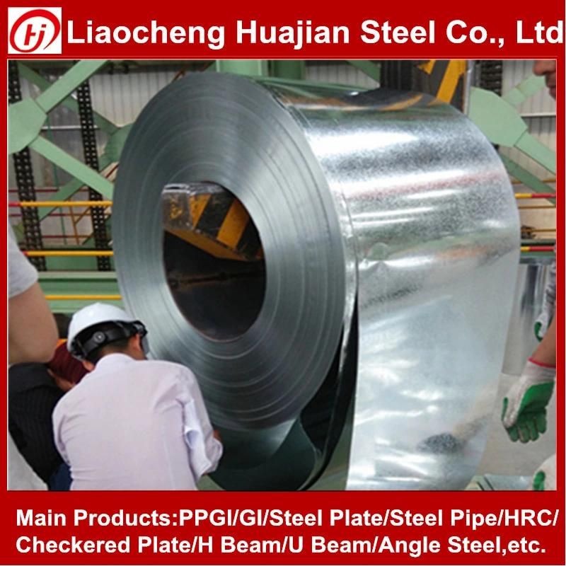 Building Material SGCC Gi Steel Sheet SPCC PPGI Galvanized Steel Coil with ASTM Standard