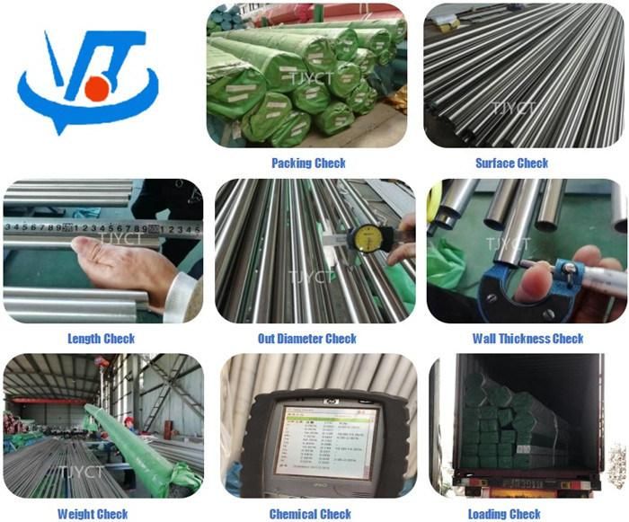 Heat Exchanger Seamless ERW Welded TP304 316 Stainless Steel Pipe