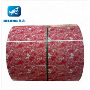 Customized Printed Design Color Coated Galvanized PPGI/PPGL Steel Coil for Building Material
