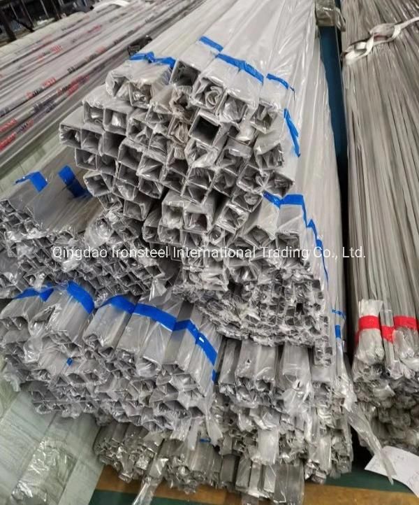 Grade 201 Welded Stainless Steel Pipe Round/Rectangle/Square Stainless Decorative Pipes