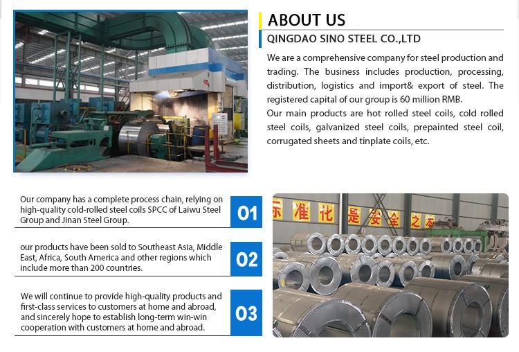 The Best Quality Galvanized Steel Coil in China Factory