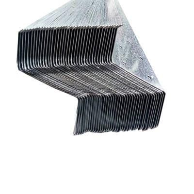 Hot Rolled Cold Formed Steel Profile Galvanized Steel C U Z Shape Steel Channel Profile Price