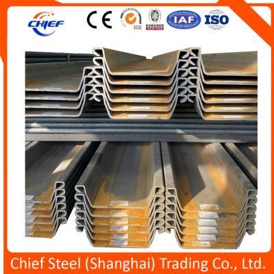 Steel Sheet Pile / Hot Rolled S355 12 Meter U Type Sheet Pile