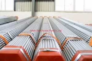 Customized Galvanizing, Hot DIP Galvanized Steel Pipe, Carbon Steel Material Q195, Q215, Q235, Q345, Ss400, S235jr, S355jr