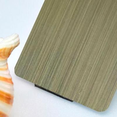 SUS Customize Antique 0.8mm Thickness Stainless Steel Sheets Manufacturers for Interior Decoration Design