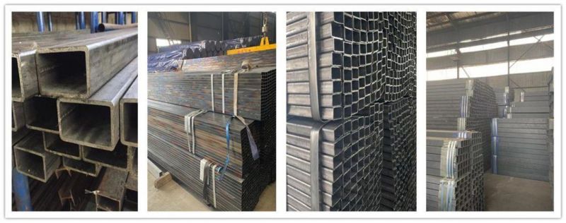 China Manufacturer Top Quality Square/Rectangular/Shs/Rhs/Steel Hollow Section/Cold-Rolled Square Pipe