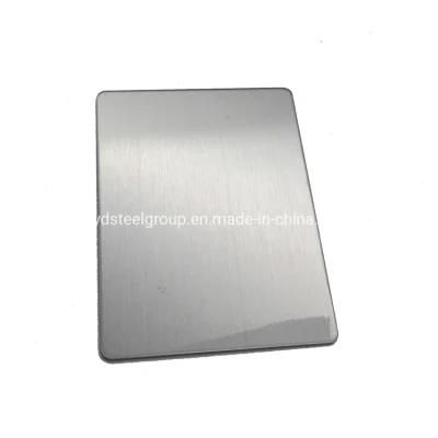 Hot Sell 201 J1 Cooper Color Coating Satin Finished 1219X3048mm Austenitic Stainless Steel Plate