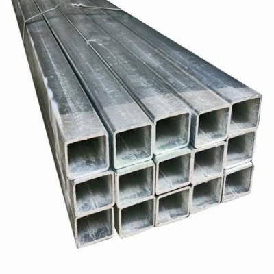 1X1 Inch 40X40 Gi Iron Square and Rectangular Tube Galvanized Steel Pipe for Sale