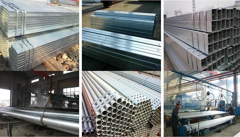 Hot Dipped Galvanized Square Pipe with 220g Zinc