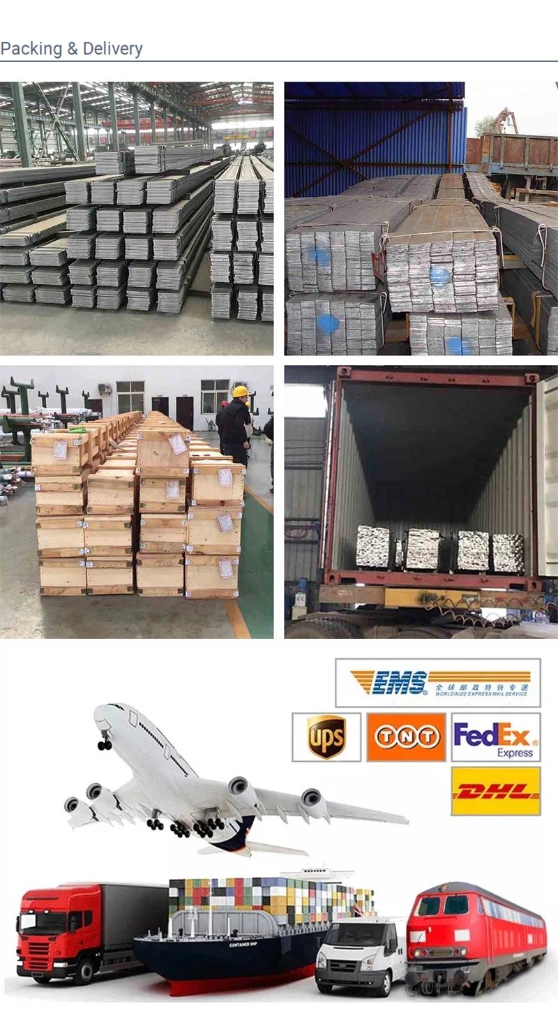 Stainless Steel Flat Bar Prices 304 316 201 202 310 Q195 420 Cold Shear Cutting High Precision Length Section Square Ms Galvanized Carbon Flat Steel Bar Price