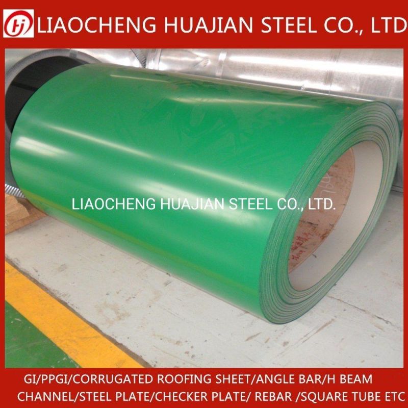 Ral Color Coated SGCC Gi Prepainted Galvanized Steel Coil PPGI for Corrugated Roofing Sheet