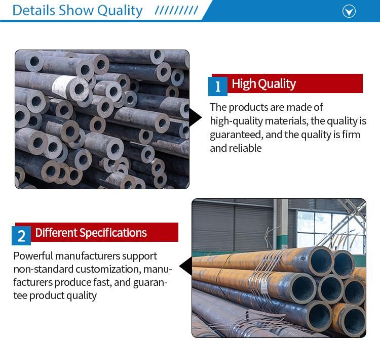 Hot Finished Seamless Mechanical Steel Tube En 10297-1