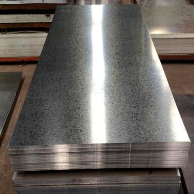 Dx51d Z275 Galvanized/Galvanised Steel Sheet/Plate Zinc Iron Roofing Sheet Dx53D Z150 24 Gauge 4X8 Metal Roof Sheet