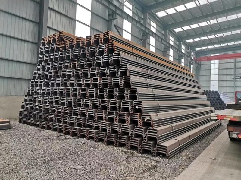 Profile Section Hot Rolled Used Steel Sheet Pile for Sale U Type Z Type Steel Pile