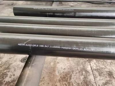 Seamless Low Alloy Steel ASTM A333 Gr. 6 Gr. 3 Gr. 7 Pipe
